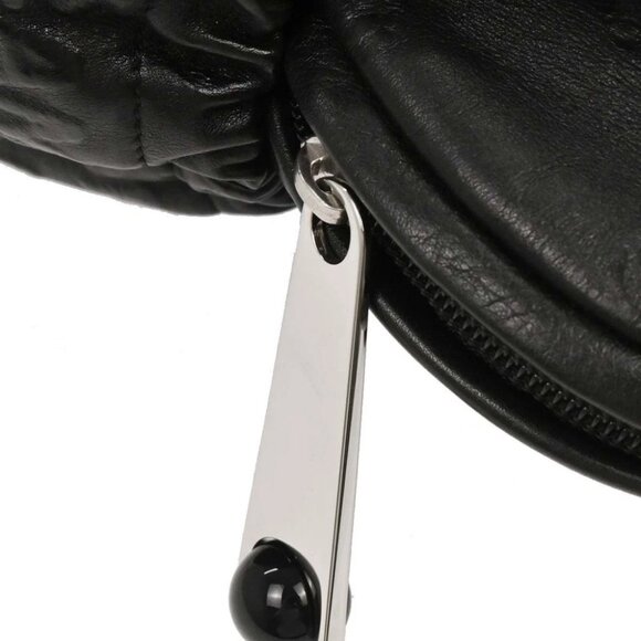 Chanel Black Calfskin Rue Cambon Embossed Unlimited Shoulder Bag - Picture 3 of 11